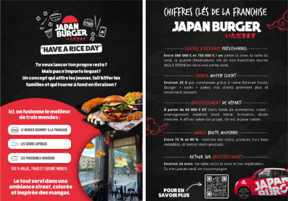 Brochure Franchise Japan Burger